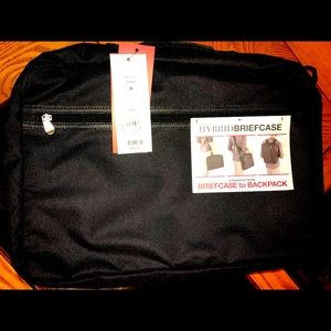 BLANKSLATE  Mens Hybrid Convertible Briefcase